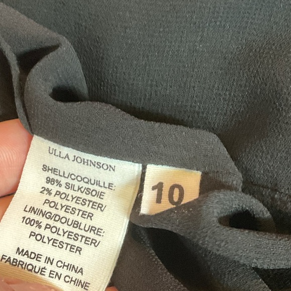 Ulla Johnson Torri Skirt in Noir Size 10 - Picture 8 of 8